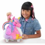 Comprar Polly pocket - set de peluquería rainbow unicorn - cabezal de peluquería - 4 años+ hyd97