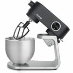 Comprar Robot repostero - h.koenig - km120 - 800 w - bol de acero inoxidable 5 l - 8 velocidades - gris mate y plata