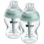 Comprar Set de 2 biberones - tommee tippee - aac - anti cólico - 260 ml - transparente