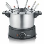 Comprar Severin fo2473 fondue eléctrica 8 personas con olla extraíble de acero inoxidable