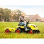 Comprar Smoby claas farmer xl pedal tractor + remolque