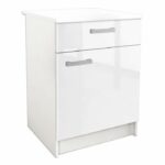 Comprar Start mueble de cocina bajo l 60 cm - blanco brillante