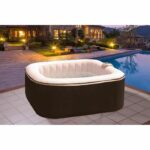 Comprar Sun spa spa hinchable cuadrado laminado - 6 personas - 1.85 x h 0.65 m