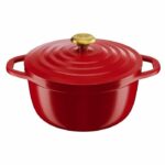 Comprar Tefal e2544604 air légere cocotte 24 cm de hierro fundido de aluminio rojo