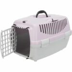 Comprar Trixie caja de transporte capri 1 - xs - 32 x 31 x 48 cm - gris claro y malva - para perros