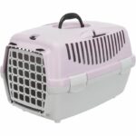 Comprar Trixie caja de transporte capri 1 - xs - 32 x 31 x 48 cm - gris claro y malva - para perros