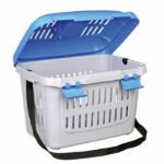 Comprar Trixie caja de transporte - midi-capri 44×33×32 cm - apertura frontal - ranuras de ventilación - asa - peso máximo 11 kg