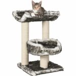 Comprar Trixie isaba cat tree altura 62 cm felpa blanco y negro y sisal natural