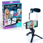 Comprar Vlogging kit - studio creator - podcast & vlogging kit con luz y micrófono - inf 033 - toyes del canal