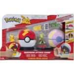 Comprar 2 poké balls con sus pokémon y 6 discos de ataque - bandai - pokémon - poké ball ataque sorpresa pikachu vs arcko - juego