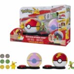 Comprar 2 poké balls con sus pokémon y 6 discos de ataque - bandai - pokémon - poké ball ataque sorpresa pikachu vs arcko - juego