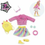 Comprar Accesorios para muñecas - corolle - vestidor neón - para muñeca maniquí de 28 cm - 7 accesorios - a partir de 4 años