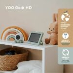 Comprar Babymoov cámara hd adicional vigilabebés con vídeo yoo go+ - batería recargable de larga duración - base para cámara incluida