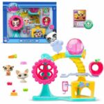 Comprar Bandai - littlest pet shop - caja fun factory - set de juego con 2 animales