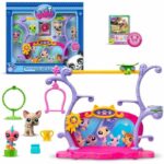 Comprar Bandai - littlest pet shop - pets got talent playset - set de juego con 2 animales