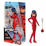 Comprar Bandai - miraculous ladybug - muñeca fashion de 26 cm - ladybug con su teléfono - nuevo disfraz efecto vinilo - p50028