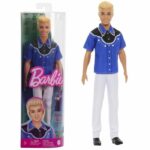 Comprar Barbie-fashionistas-muñeco ken rubio con aspecto occidental hrh25