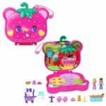 Comprar Caja oso fresa - polly pocket - hrd35 - caja compacta mini muÑeca polly pocket