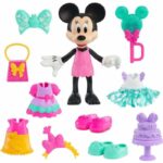 Comprar Caja para muñecas - minnie mouse disney - figura articulada sweet party 15 cm - con ropa y accesorios