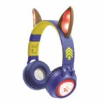 Comprar Casco lum. bluetooth plegable y cableado con diseño 3d de las orejas de chase de paw patrol con limitación de volumen