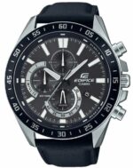 Comprar Casio - reloj de cuero genuino - edifice - negro