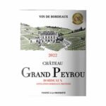 Comprar Château grand peyrou 2022 burdeos - vino tinto burdeos