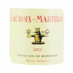 Comprar Château lacroix martillac 2012 pessac - vino tinto de burdeos