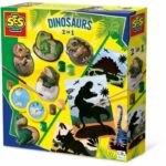 Comprar Dinosaurios 2 en 1 - moldear y pintar y rayar - pasatiempos creativos - ses creative - moldear