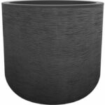 Comprar Eda plastique - maceta redonda 50 cm graphit'up - 67 l - gris antracita