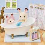 Comprar El conjunto de bañera y ducha - sylvanian families - 5739 - conjunto de baño con accesorios