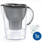 Comprar El grafito de marella marella de filtro brita carafe (2.4l) incluyó 1 cartucho maxtra pro all-1