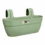 Comprar Elho - maceta - vibia campana easy hanger grande - verde pistacho - balcón exterior - l 24