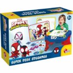 Comprar Escritorio de actividades con 10 juegos - spidey super desk - edu games - lisciani