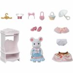 Comprar Familias sylvanian la maleta de moda y el ratón de malvavisco de la hermana mayor para niños