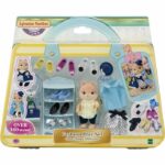 Comprar Familias sylvanian moda y maleta de perro caramelo de hermana mayor para niños