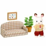 Comprar Familias sylvanianas 5013 papa rabbit chocolate y salon