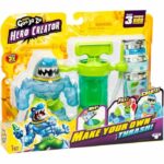 Comprar Figura hero creator thrash 11cm - heroes of goo jit zu - kit de creación de texturas personalizadas