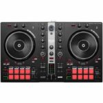 Comprar Hercules djcontrol inpulse 300 mk2 - controladora dj usb - 2 canales con 16 pads y tarjeta de sonido integrada