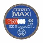 Comprar Hoja de diamante de alta durabilidad dremel max s545 ez speedclic: materiales duros de ø38 mm