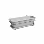 Comprar Jardinera - artevasi - venezia balcón kit - 50 ma - gris claro