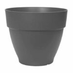 Comprar Jardinera redonda elho vibia campana 55 - negro - Ø 55 x h 47 cm - exterior - 100% reciclado