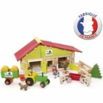 Comprar Jeujura - cortijo de madera con tractor y animales - 140 piezas