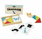 Comprar Jeujura juego de tangram de madera - caja de madera