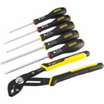 Comprar Juego de 6 herramientas - - stanley fatmax - fmht0-62639 - alicates regleta con bloqueo 250 mm + destornillador electricista + phillips