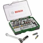 Comprar Juego de atornillar bosch color. 27 piezas + trinquete