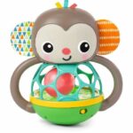 Comprar Juguete sonajero musical y ligero coge - bright starts - giggle monkey - con captura fácil oball - 6 meses en adelante - unisex