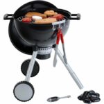 Comprar Klein - barbacoa weber one touch premium con sonido y carbón ligero