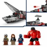 Comprar Lego marvel 76292 capitán américa vs hulk rojo - avión de combate para construir