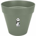 Comprar Loft urban round flower pot - plastic - percé - tank - con ruedas - Ø40 - verde