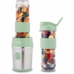 Comprar Mini batidora - smoo18 - 300 w - 570 ml - verde pastel - 2 botellas incluidas